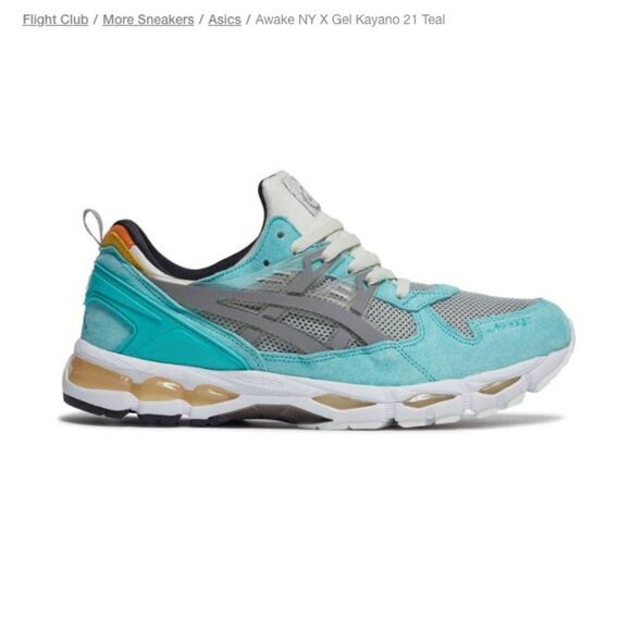 AWAKE NY x ASICS EU 37.5 NIB $355 StockX and Flight Club - Picture 5 of 5